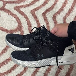 Under Armour Black and Gray Athletic Shoes